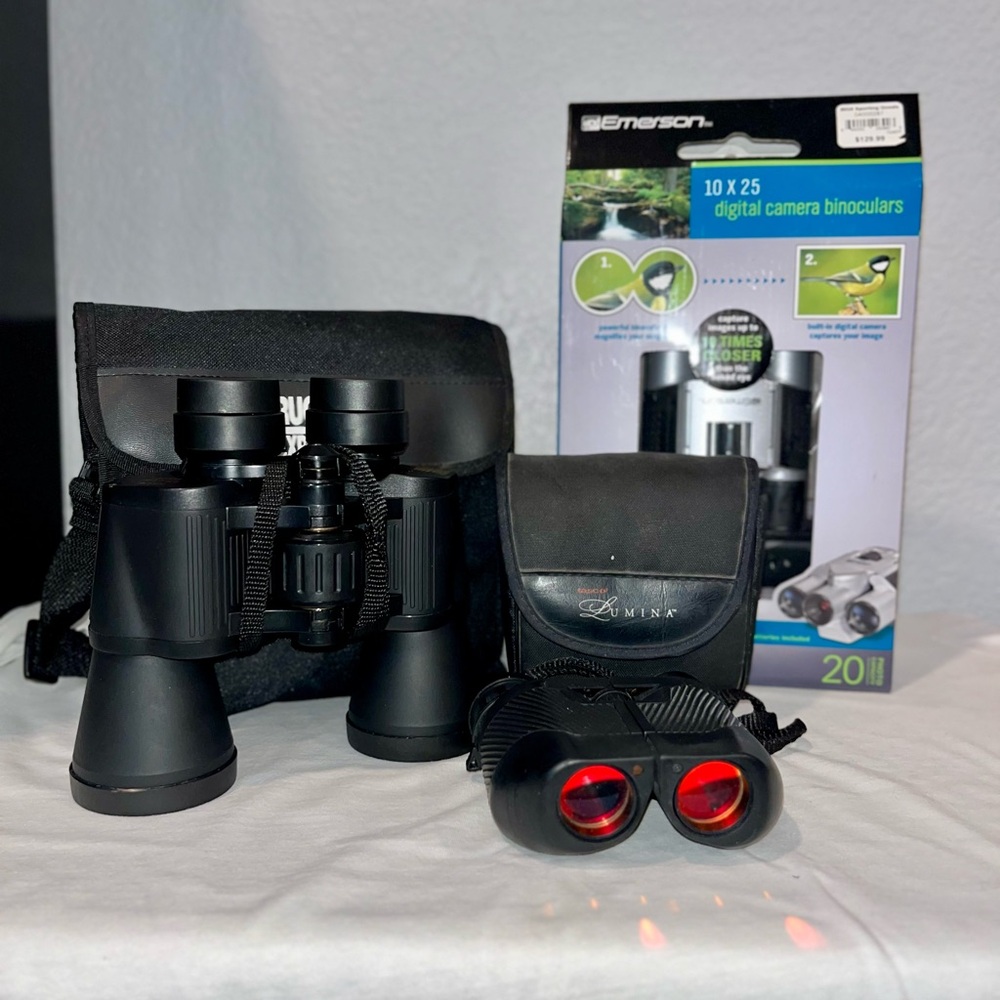 Binoculars Bundle Deal, camping/Hiking/Outdoors - Fast Shipping